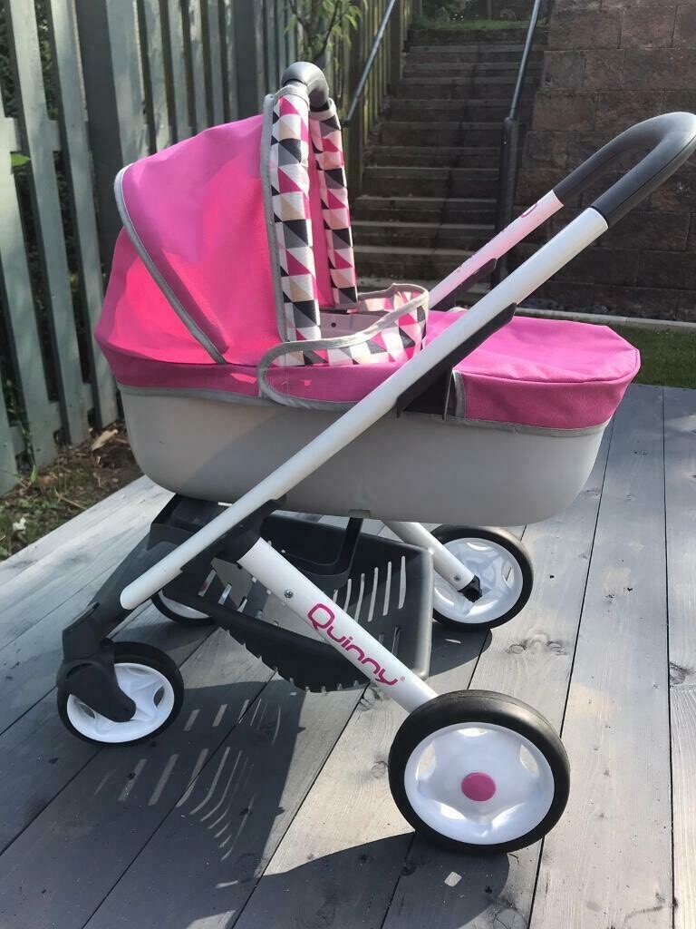 quinny doll pram